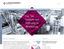 Tablet Screenshot of langhammer.de